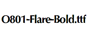 O801-Flare-Bold