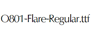 O801-Flare-Regular