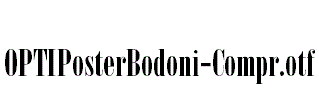 OPTIPosterBodoni-Compr