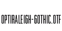 OPTIRaleigh-Gothic