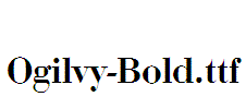 Ogilvy-Bold