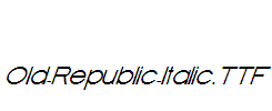 Old-Republic-Italic