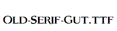 Old-Serif-Gut