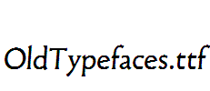 OldTypefaces