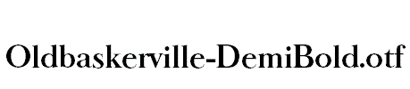 Oldbaskerville-DemiBold