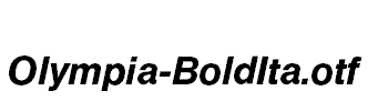 Olympia-BoldIta