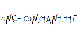 One-Constant