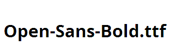 Open-Sans-Bold