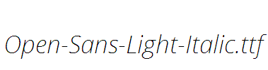 Open-Sans-Light-Italic