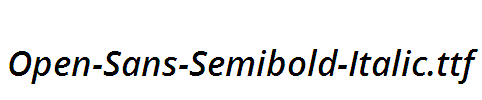 Open-Sans-Semibold-Italic