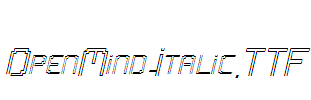 OpenMind-Italic