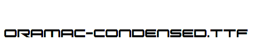 Oramac-Condensed