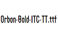 Orbon-Bold-ITC-TT