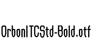 OrbonITCStd-Bold