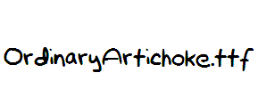 OrdinaryArtichoke