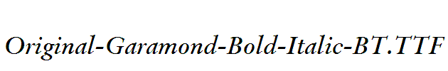 Original-Garamond-Bold-Italic-BT