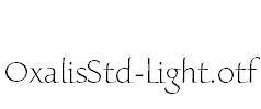 OxalisStd-Light