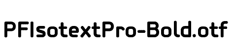 PFIsotextPro-Bold