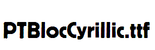 PTBlocCyrillic