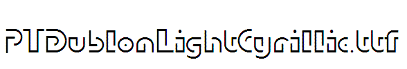 PTDublonLightCyrillic