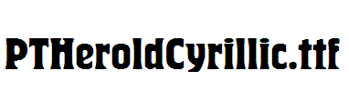 PTHeroldCyrillic