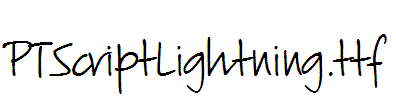 PTScriptLightning