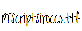 PTScriptSirocco