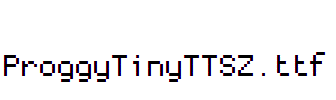 ProggyTinyTTSZ
