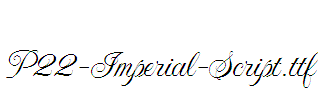 P22-Imperial-Script