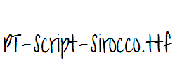 PT-Script-Sirocco