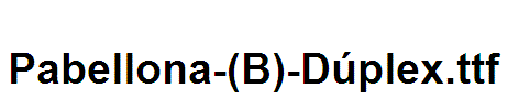 Pabellona-(B)-Dúplex