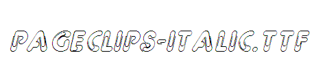 PageClips-Italic