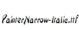 PainterNarrow-Italic