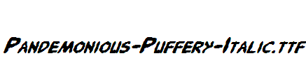 Pandemonious-Puffery-Italic