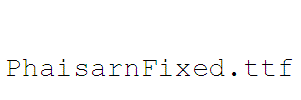 PhaisarnFixed