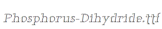 Phosphorus-Dihydride