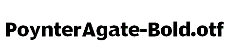 PoynterAgate-Bold