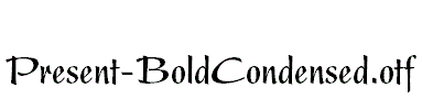 Present-BoldCondensed