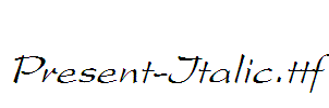 Present-Italic