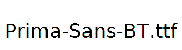 Prima-Sans-BT