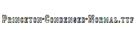 Princeton-Condensed-Normal