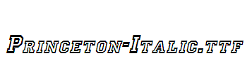 Princeton-Italic