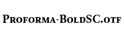 Proforma-BoldSC