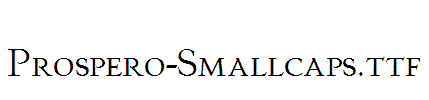 Prospero-Smallcaps