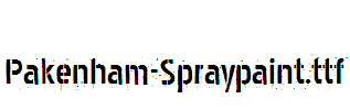 Pakenham-Spraypaint