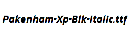 Pakenham-Xp-Blk-Italic
