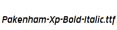 Pakenham-Xp-Bold-Italic