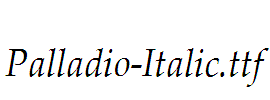 Palladio-Italic