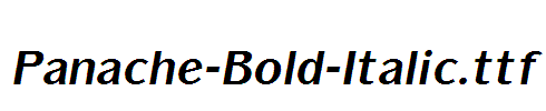 Panache-Bold-Italic