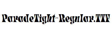 ParadeTight-Regular